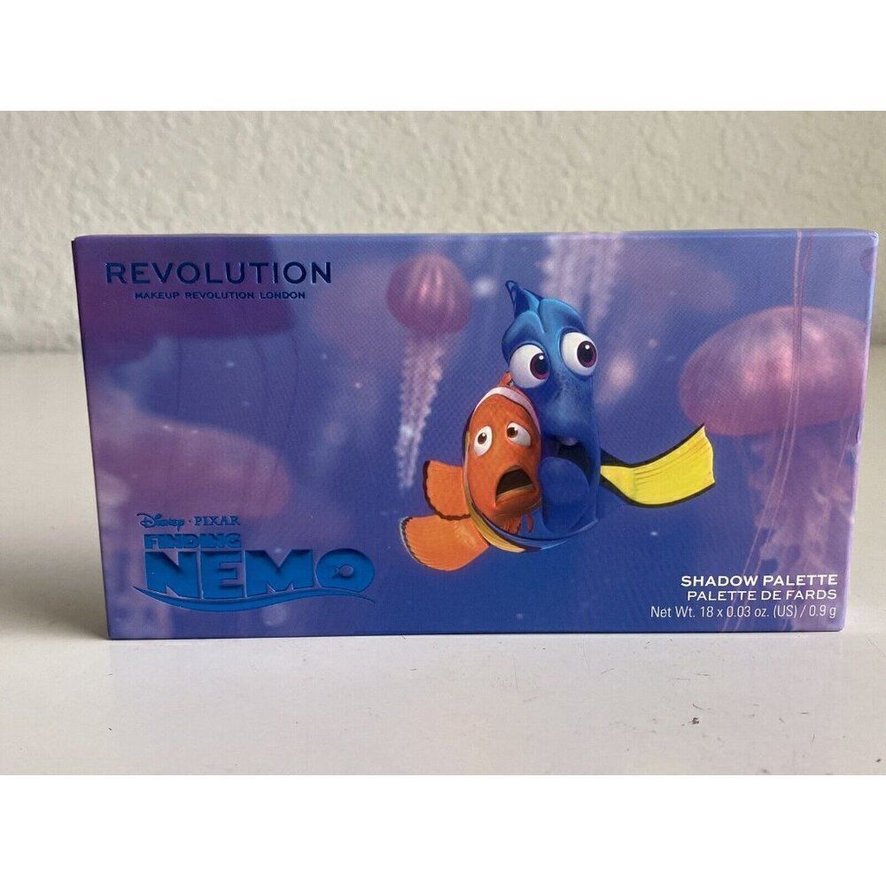 Revolution Disney Pixar FINDING NEMO 18 Color Eyeshadow Palette New In Box